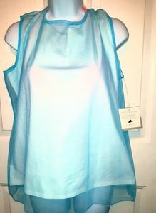 NWT plus size 2 Piece Sleeveless Top Set Liz Claib